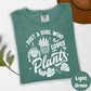 Just A Girl Who Loves Plants Shirt, Comfort Colors® Plant Mom Tee, Plant Lover Gift, Gardening Shirt, Houseplant Addict Shirt, Succulent Tee