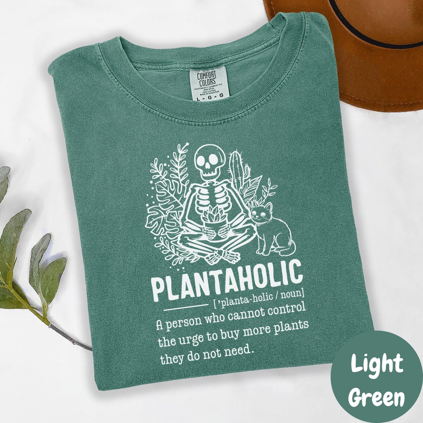 Plantaholic Definition Shirt, Comfort Colors® Plant Lover Tee, Funny Plant Mom Gift, Gardening Shirt, Houseplant Addict Tee, Plant Humor