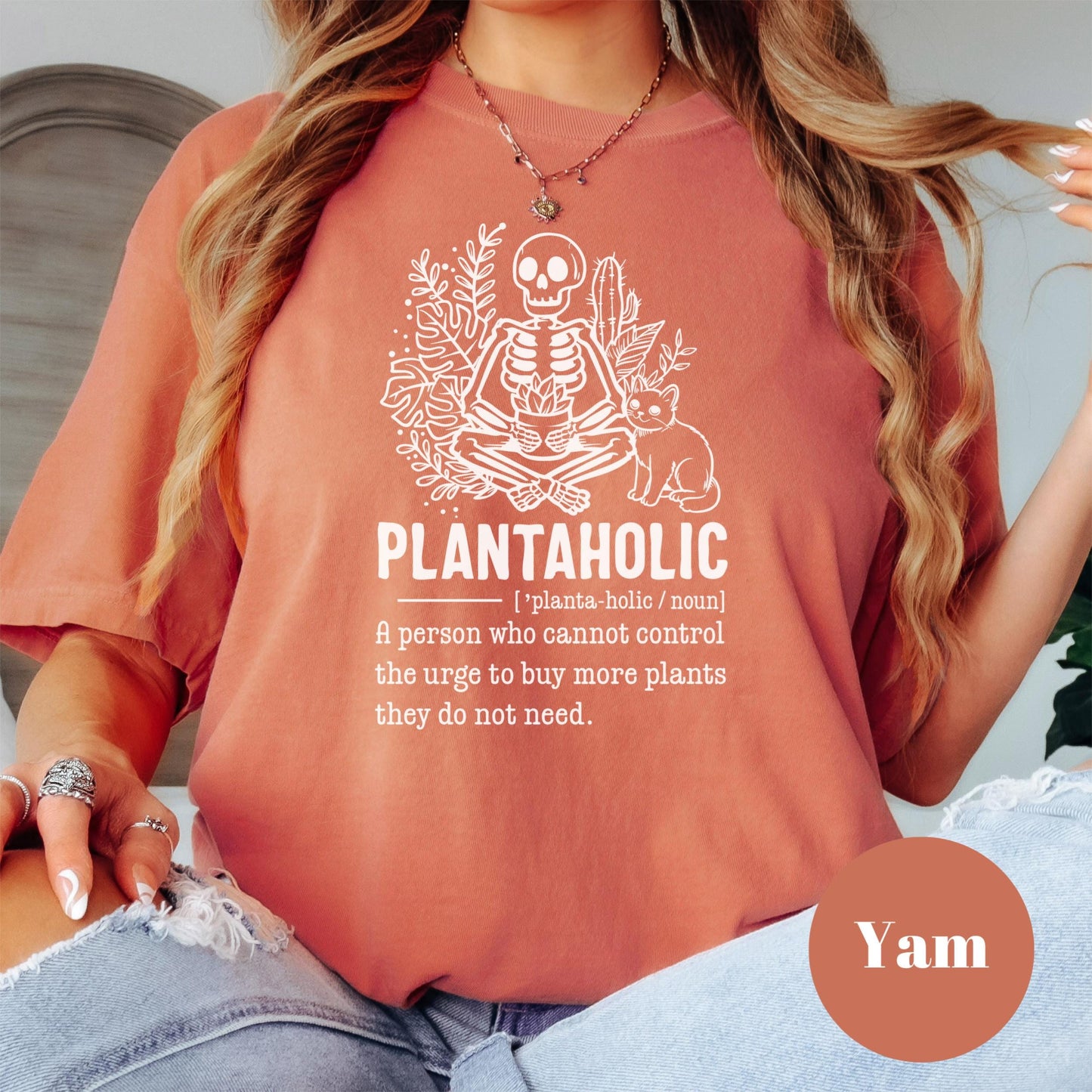 Plantaholic Definition Shirt, Comfort Colors® Plant Lover Tee, Funny Plant Mom Gift, Gardening Shirt, Houseplant Addict Tee, Plant Humor