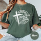 Surviving Motherhood One Prayer At A Time Shirt, Comfort Colors® Faith Based Mom Tee, Christian Mom Gift, Motherhood Shirt, Tired Mama Tee