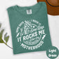Some Days I Rock It Some Days It Rocks Me Motherhood Shirt, Comfort Colors® Funny Mom Life Tee, Skeleton Mom Shirt, Tired Mama Gift