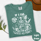 If I Die Water My Plants Shirt, Comfort Colors® Funny Plant Lover Tee, Skeleton Plant Mom Shirt, Houseplant Addict Gift, Plant Parent Humor