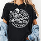 Surviving Motherhood One Beer At A Time Shirt, Comfort Colors® Funny Mom Life Tee, Skeleton Mom Shirt, Beer Lover Mama Gift