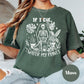 If I Die Water My Plants Shirt, Comfort Colors® Funny Plant Lover Tee, Skeleton Plant Mom Shirt, Houseplant Addict Gift, Plant Parent Humor