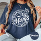 Overstimulated Moms Club Shirt, Comfort Colors® Funny Mom Life Tee, Skeleton Mama Shirt, Tired Mom Gift, Mom Anxiety Humor Tee
