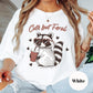 Cute But Feral Shirt, Comfort Colors® Funny Raccoon Tee, Trash Panda Aesthetic Shirt, Chaotic Girl Humor Tee, Sarcastic Animal Lover Gift