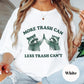 More Trash Can Less Trash Can’t Shirt, Comfort Colors® Funny Raccoon Tee, Dumpster Diva Shirt, Sassy Trash Panda Gift, High Five Humor Tee