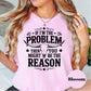 If I’m the Problem You’re the Reason Shirt, Funny Cowgirl Comfort Colors® Tee, Western Skull Graphic Tee, Country Girl Top, Ranch Life Shirt