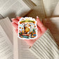 Grumpy Sunshine Book Club – 3" Waterproof Bookish Sticker with Holo Overlay – Reading, Books, Reader Gift, Book Lover