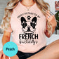 Easily Distracted by French Bulldogs Shirt, Cute Frenchie Dog Mom Tee, French Bulldog Lover Gift, Unisex Pet Owner Shirt, Dog Graphic Top