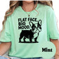 Flat Face Big Mood Shirt, French Bulldog Graphic Tee, Funny Frenchie Dog Mom Shirt, Pet Lover Gift, Unisex Dog Owner T-Shirt