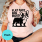 Flat Face Big Mood Shirt, French Bulldog Graphic Tee, Funny Frenchie Dog Mom Shirt, Pet Lover Gift, Unisex Dog Owner T-Shirt