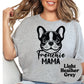 Frenchie Mama Shirt, French Bulldog Mom Tee, Cute Dog Lover Graphic Shirt, Pet Owner Gift, Unisex Frenchie T-Shirt