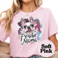 Frenchie Mama Shirt, Colorful French Bulldog Mom Tee, Cute Dog Lover Graphic Shirt, Pet Owner Gift, Unisex Frenchie T-Shirt