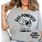 Gas-Powered Frenchie Shirt, Funny French Bulldog Dog Mom Tee, Cute Pet Lover Graphic Shirt, Dog Owner Gift, Unisex Dog Humor T-Shirt