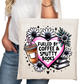 Fueled by Coffee Smutty Books Bookish Tote Bag – Reading Tote for Book Lovers – Book Reader - Romance Reader Tote - Book Store Merchandise