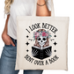 Look Better Bent Over a Book Bookish Tote Bag – Reading Tote for Book Lovers – Book Reader Bag - Romance Reader Tote - Book Store Merchandise