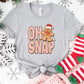 Christmas Shirt: Oh Snap – Funny Gingerbread Holiday Tee or Sweatshirt