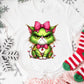 Christmas Shirt: Grumpy Holiday Cat – Funny Christmas Cat Tee or Sweatshirt