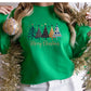 Christmas Shirt: Merry Christmas – Modern Blue and Gold Holiday Tee or Sweatshirt