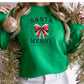Santa & Co. Merry Christmas Shirt or Sweatshirt: Red Bow Design, Soft Unisex, S-4XL
