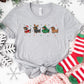 Dachshund Christmas Shirt or Sweatshirt: Cute Holiday Dogs, Multiple Colors, S-4XL