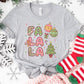 Fa La La La Shirt or Sweatshirt: Cute Pastel Christmas Top, Multiple Colors, S-4XL
