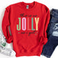 Jolly Christmas Shirt or Sweatshirt – Funny Holiday Top – S-4XL Plus Size – Multiple Colors