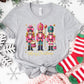 Nutcracker Christmas Shirt or Sweatshirt – Pink Glitter Holiday Top – S-4XL Plus Size – Multiple Colors