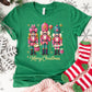 Nutcracker Christmas Shirt or Sweatshirt – Pink Glitter Holiday Top – S-4XL Plus Size – Multiple Colors