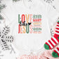 Love Like Jesus Shirt or Sweatshirt – Christian Christmas Top S-4XL – Plus Size – Multiple Colors