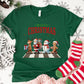 Merry Christmas Shirt or Sweatshirt – Santa Reindeer Snowman Gingerbread – S-4XL Plus Size – Multiple Colors