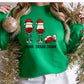 Drink Drank Drunk Shirt or Sweatshirt – Funny Christmas Wine Top S-4XL Plus Size – Multiple Colors