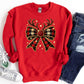 Plaid Reindeer Bow Shirt or Sweatshirt – Christmas Holiday Top S-4XL Plus Size – Multiple Colors