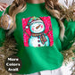Whimsical Snowman Christmas Shirt – Cute Holiday Tee S-4XL – Colorful Winter Snowman Top – Cheerful Christmas Shirt – More Colors Available
