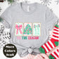 'Tis the Season Shirt or Sweatshirt – Pastel Christmas Top S-4XL Plus Size – Pink & Mint Bows, Holiday Tree – Festive Retro Tee