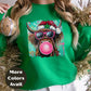 Bubblegum Highland Cow Christmas Shirt or Sweatshirt – Cute Holiday Top Small-4XL and Plus Size – Multiple Colors