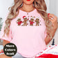 Nurse Gingerbread Christmas Shirt or Sweatshirt – Cute Holiday Nurse Top Small - 4XL and Plus Size – Multiple Colors
