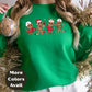 Nurse Gingerbread Christmas Shirt or Sweatshirt – Cute Holiday Nurse Top Small - 4XL and Plus Size – Multiple Colors