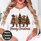 Howdy Christmas Shirt or Sweatshirt – Cowgirl Western Holiday Top Small - 4XL and Plus Size – Multiple Colors