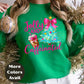 Jolly and Caffeinated Christmas Shirt or Sweatshirt – Small-4XL and Plus Size – Coffee Lover Holiday Top – Multiple Colors