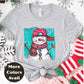 Cool Snowman Christmas Shirt or Sweatshirt – Small-4XL and Plus Size – Holiday Top with Snapback Hat – Multiple Colors