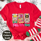 Y’all Are Nuts Nutcracker Christmas Shirt or Sweatshirt – Cute Pastel Holiday Tee – Small-4XL and Plus Size – Multiple Colors