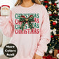 Christmas Bow Shirt or Sweatshirt – CHRISTMAS Graphic Tee – Small-4XL and Plus Size – Multiple Colors