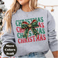 Christmas Bow Shirt or Sweatshirt – CHRISTMAS Graphic Tee – Small-4XL and Plus Size – Multiple Colors