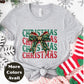 Christmas Bow Shirt or Sweatshirt – CHRISTMAS Graphic Tee – Small-4XL and Plus Size – Multiple Colors