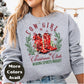 Cowgirl Christmas Club Shirt or Sweatshirt - Making Spirits Bright Western Christmas Top – Small-4XL and Plus Size – Multiple Colors