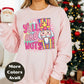 Y’all Are Nuts Nutcracker Shirt or Sweatshirt – Pastel Pink Christmas Tee – Small-4XL and Plus Size – Multiple Colors