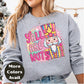 Y’all Are Nuts Nutcracker Shirt or Sweatshirt – Pastel Pink Christmas Tee – Small-4XL and Plus Size – Multiple Colors