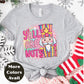 Y’all Are Nuts Nutcracker Shirt or Sweatshirt – Pastel Pink Christmas Tee – Small-4XL and Plus Size – Multiple Colors